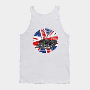 Sound Engineer UK Flag British Musician Tank Top